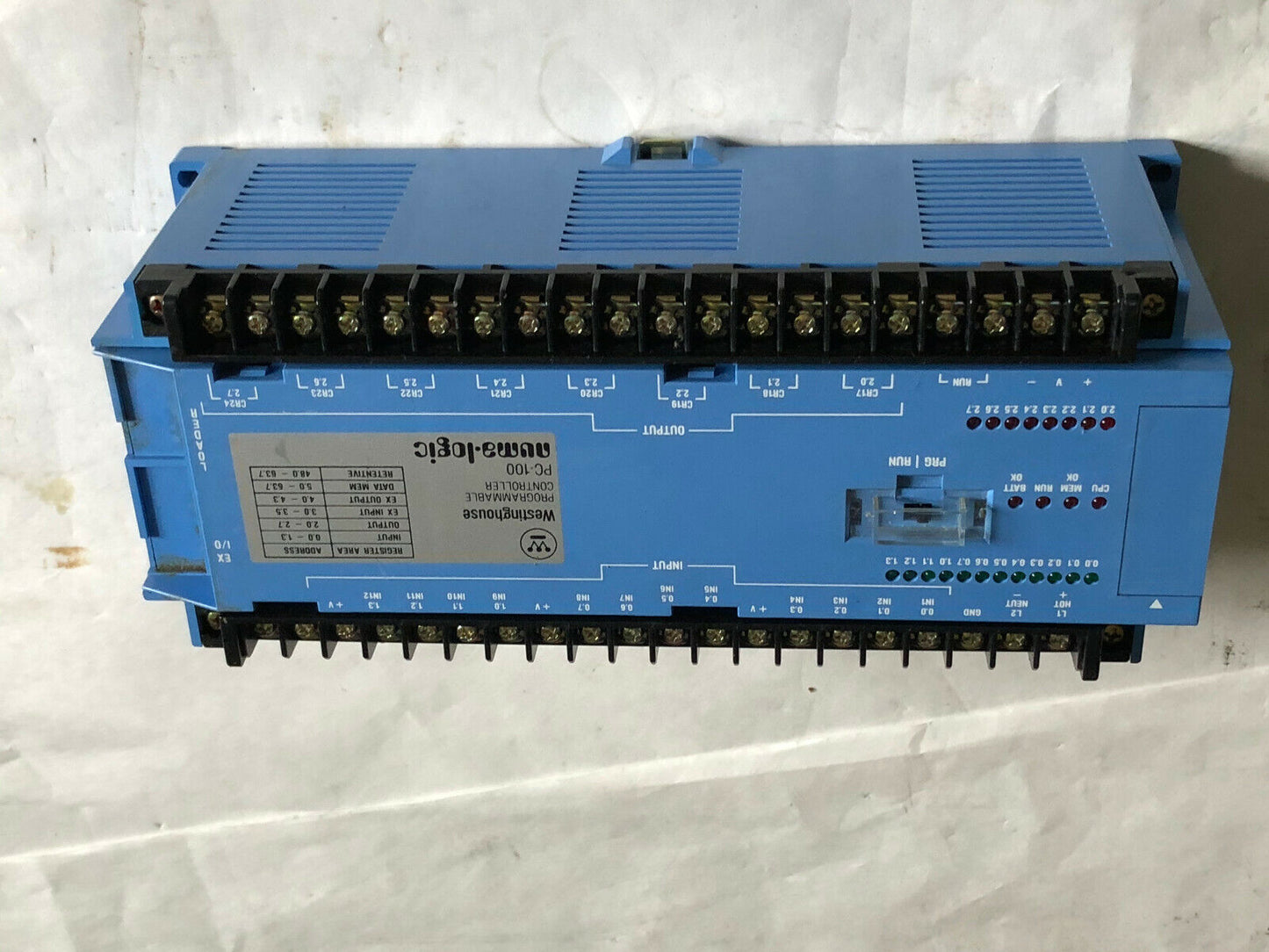Westinghouse Pc-100-102 Programmable Controller,Pc-100 Numa-Logic,Sa