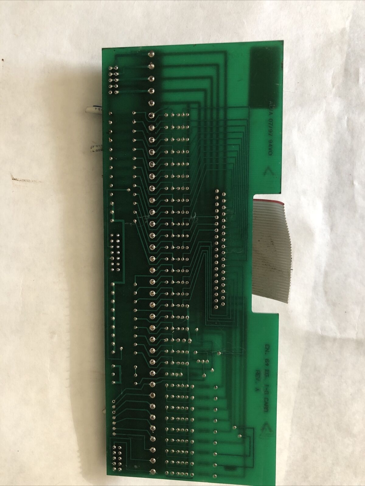 Cn.64 Eg. I-O Card Rev.A Ac/A 07/97 94Vo, I/O 2822 , Cn 64 Eg ,Bw