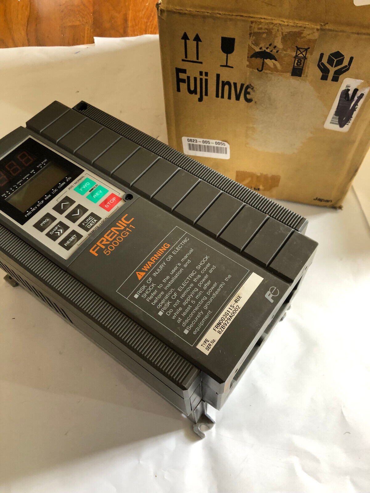 New Fuji Electric Frn003g11s-4Ux Inverter Drive,Frn003g11s 4Ux,Frenic 5000G11,De