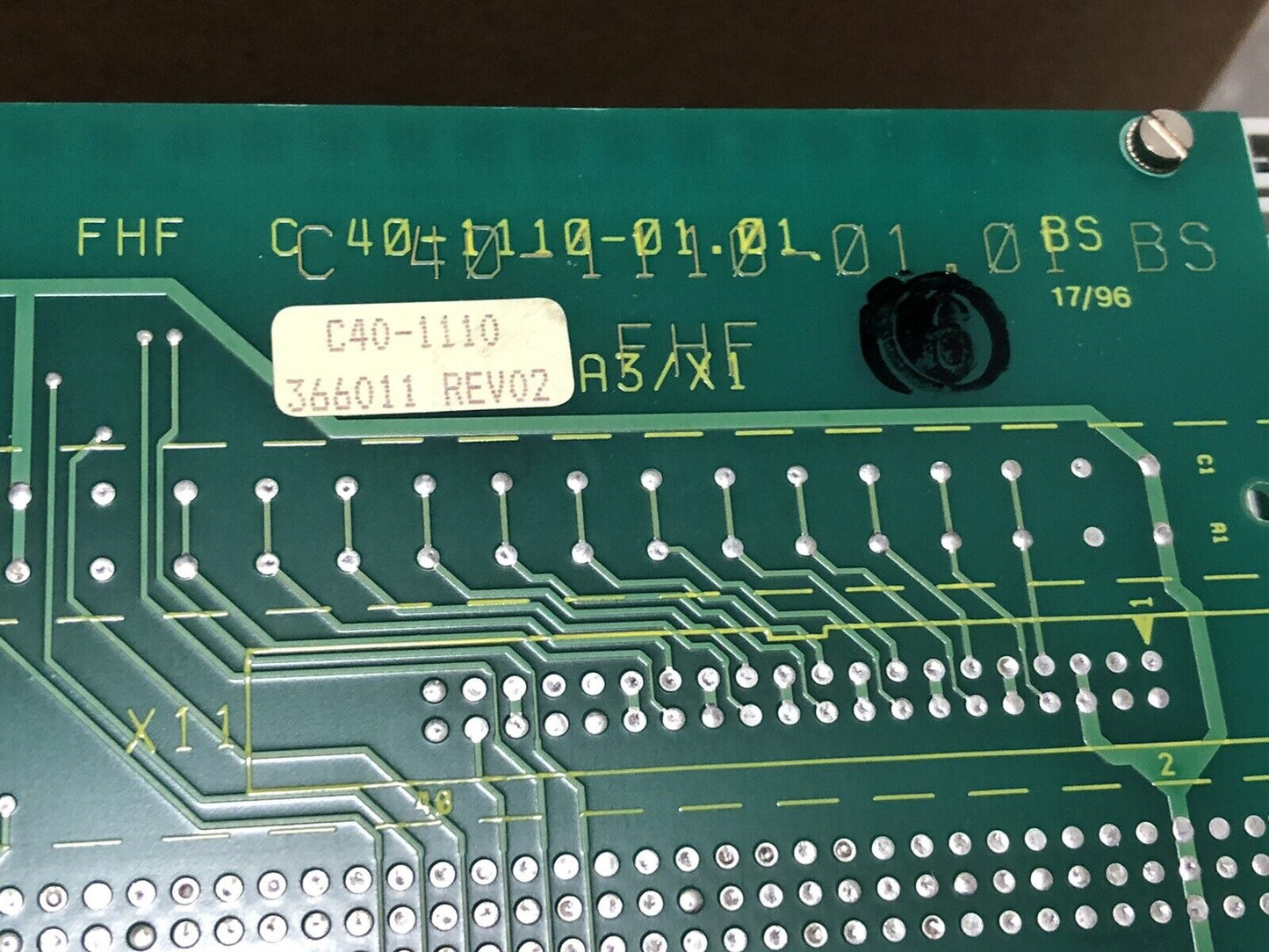 Huttinger B 38-0163-05,Fhf C 40-1110-01-01,0-100V,Tig 037004,B 38-0163-05,Ez