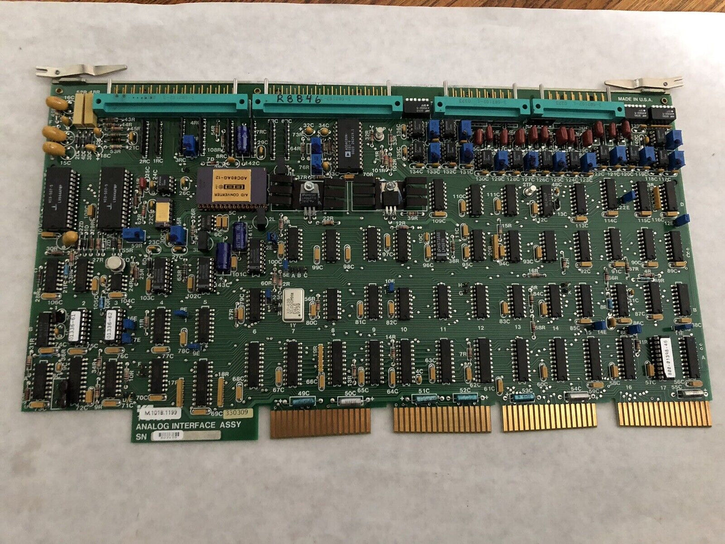 Kt Kearney Trecker M.1018.1199,Spe-156,129776,1-21234 Analog Interface Board,Di