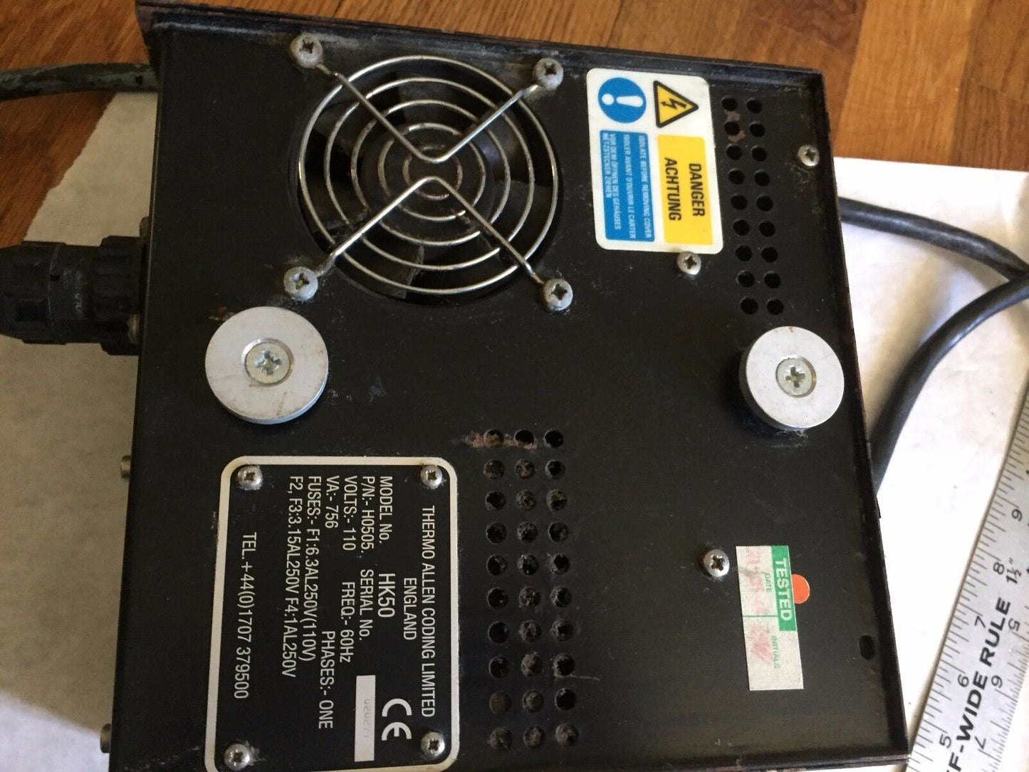 Thermo Allen Coding Hk50 Hot Ink Coder 110V,Thermo Hk50 Allen Coding Hk50,Ap