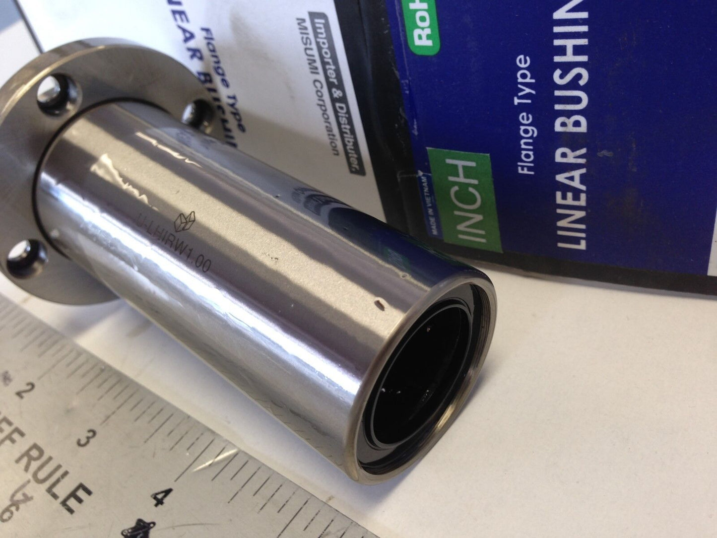 New Misumi U-Lhirw1.00 Linear Bushing Bearings, 1" Bore,Sv