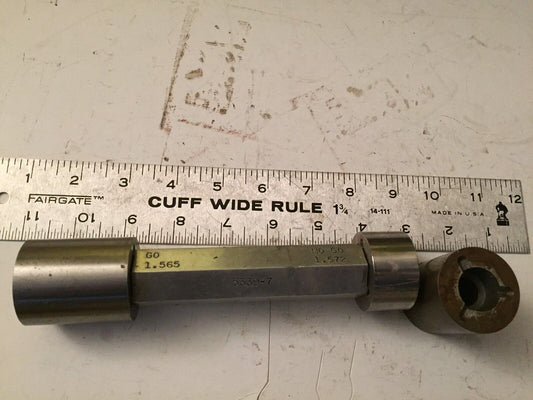 Used Go No Go Gage, Go  Gauge,1.565, 1.572, 1.544  The Pipe Machinery,Am
