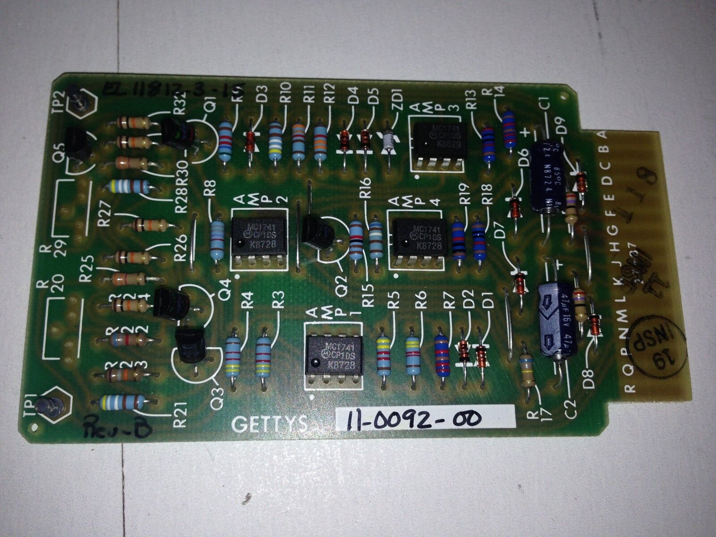 New Gould Gettys 11-0092-00,11-0092-100 Servo Control Board,Sd