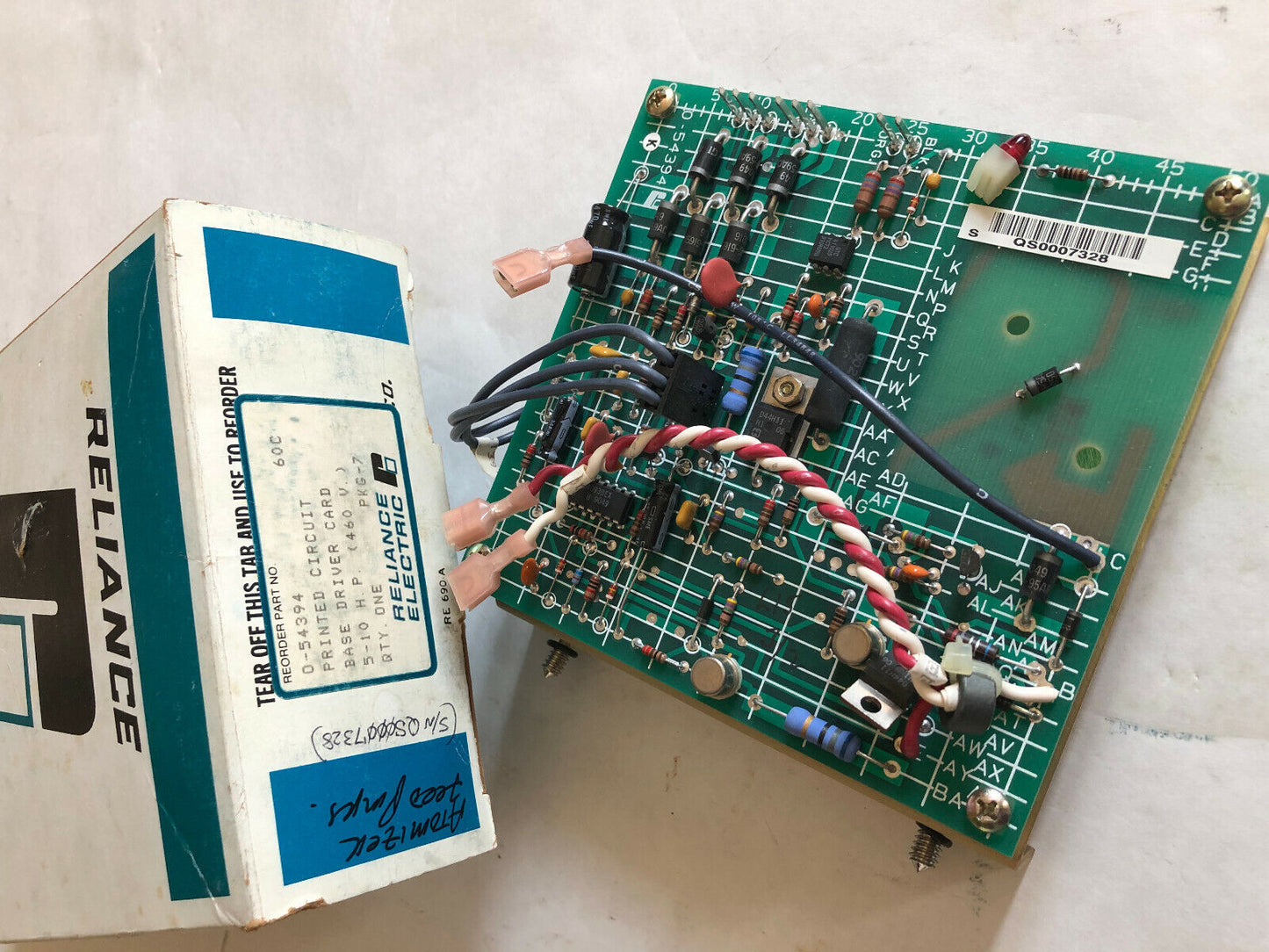 Nib Reliance Electric 54394-4 Pc Board Driver Inverter 0-54394,En,Cn