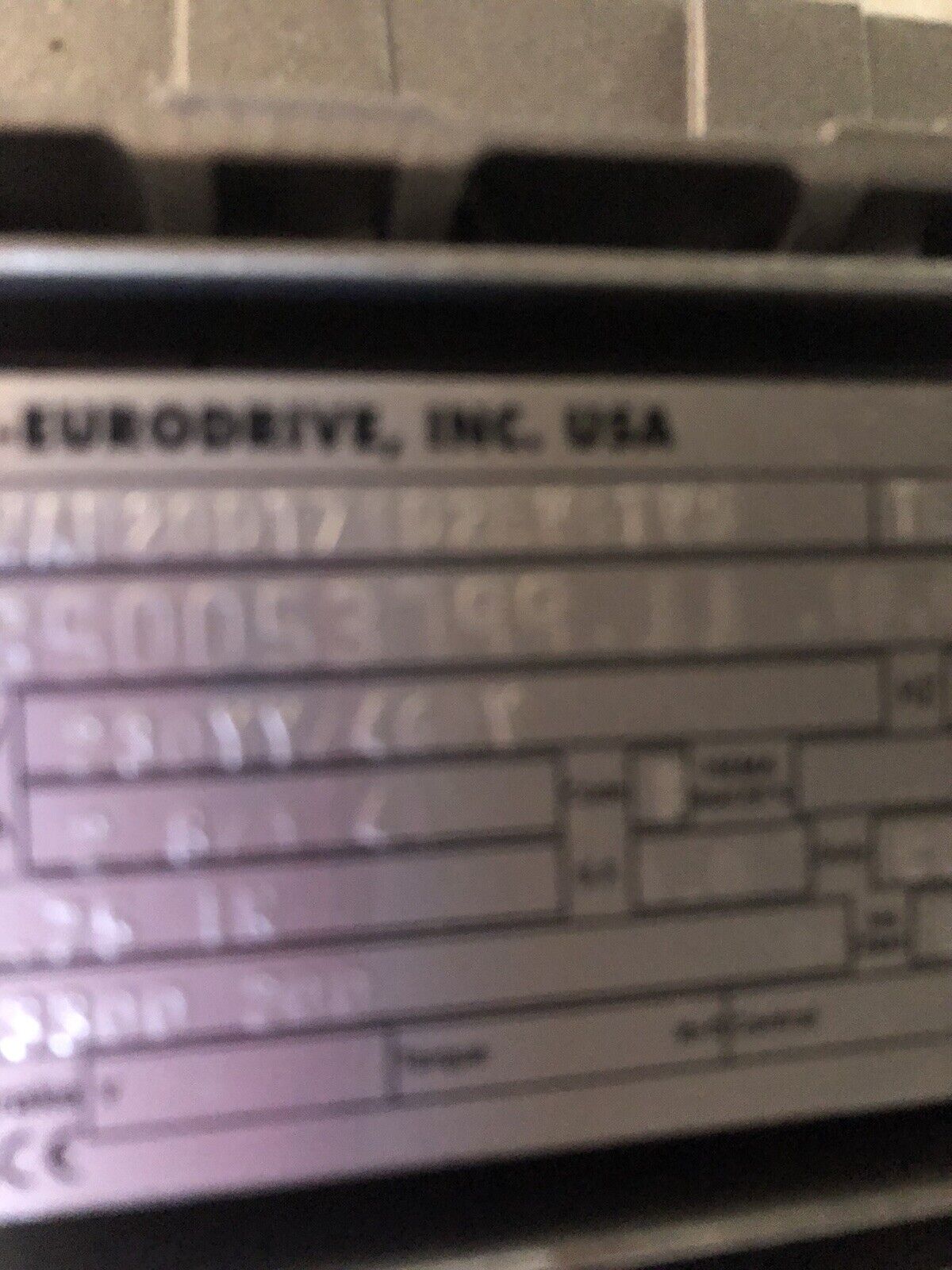 New Sew Eurodrive Waf20dt71d2ev1tvs 3Ph ,A2e170-Af25-12,0182-3582,Tb