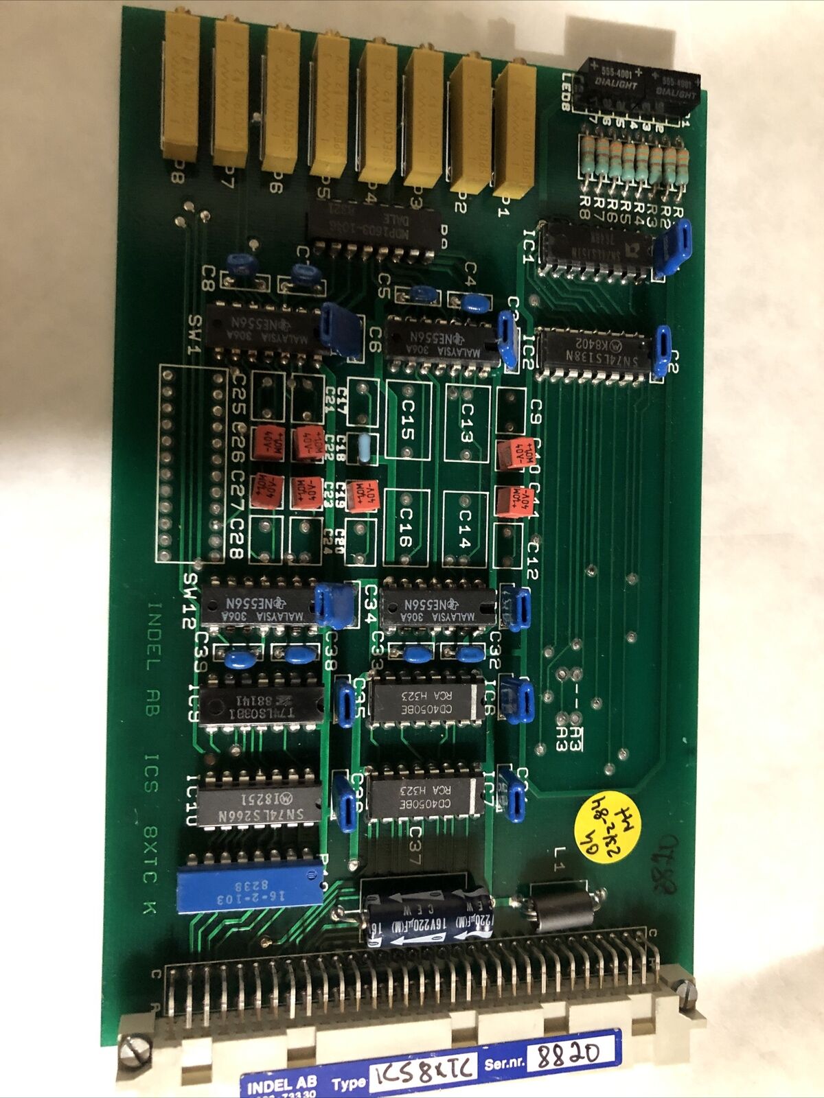 Indel Ab Ics 8Xtc K, 8Xtc L Pcb Control Board,Bl,Db
