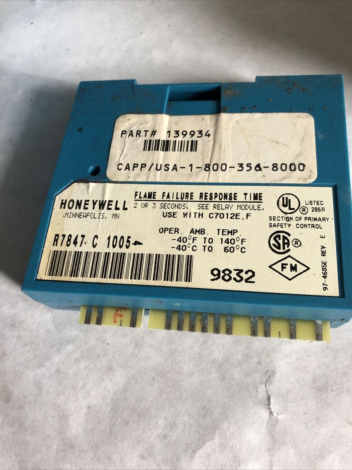 Honeywell Rm7840 L1018,Rm7840 L 1018,St7800 A 1088,R7847 C 1005,Q7800 A 1005,Eg
