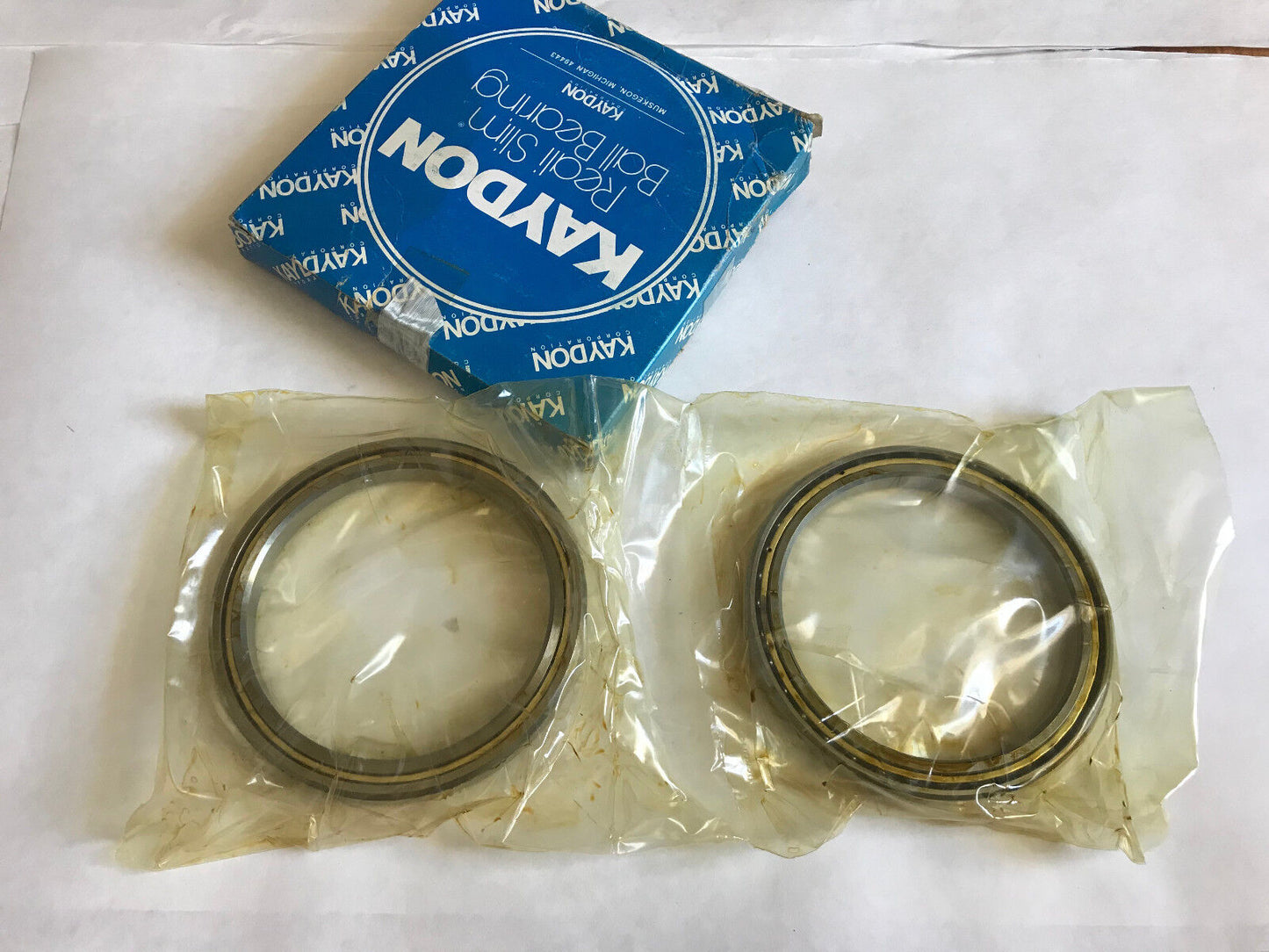 1 Set Kaydon Kd040br0m Reali-Slim Ball Roller Bearings,Os3y4 Kd040br0m 9C5a,Ac