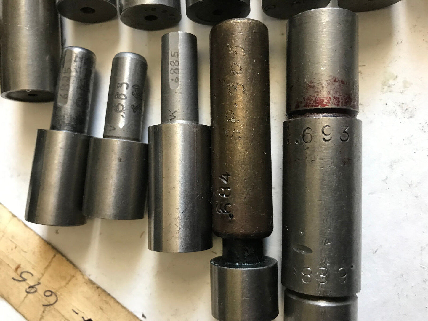 Lot The Pipe Machinery Go No Go Plug Gage,.681 .695,.685,.688,.691,.6850,.695,Et
