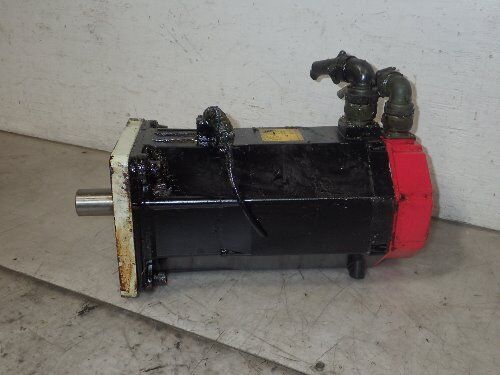 Fanuc A06b-0315-B201,Fanuc 10S Ac Servo Motor,150V,3-Ph,8Q.(See Pics),Bo