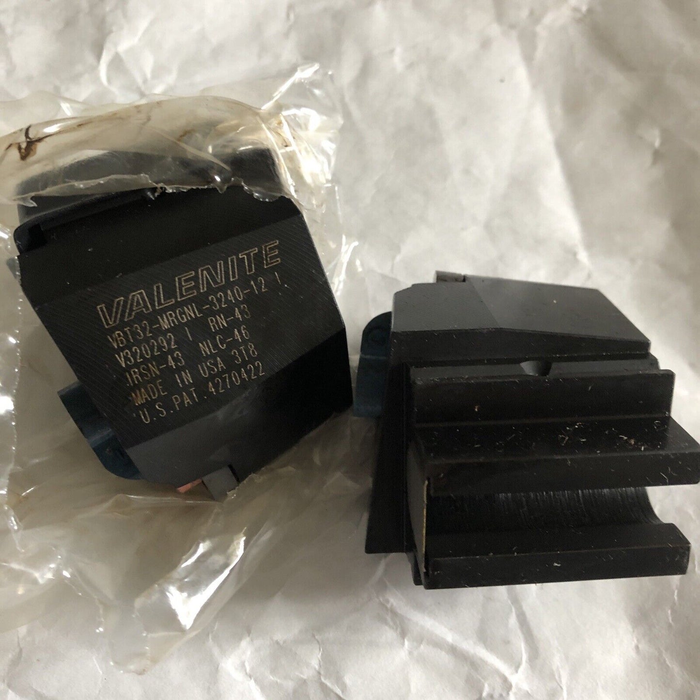 Newlot 5 Valenite Vbt32-Mrgnl-3240-12-1, V320292-I Rn-43 Insert Tool, Irsn-43,Aa
