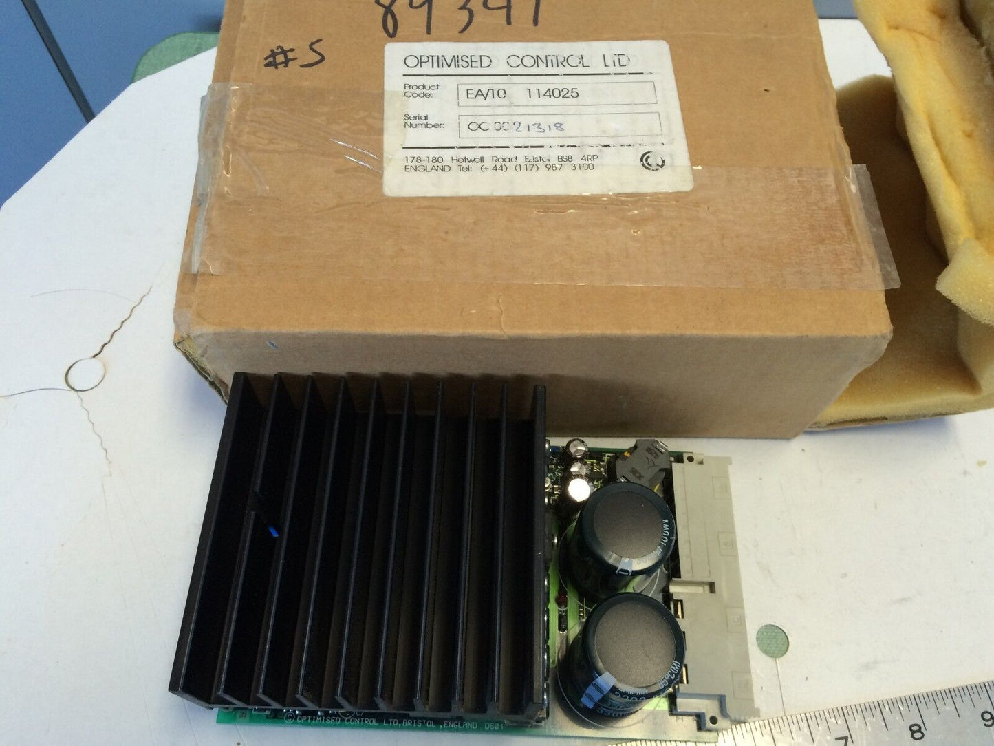Optimised Iss4,Oc0021344 Control Amplifier Ea/10 114025 Kcl-6812, Kcl-3-94V-0,Ez