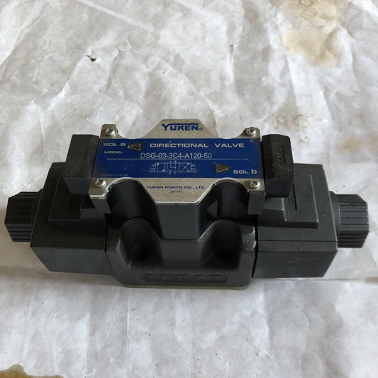 New Yuken Dsg-03-3C4-A120-50 Sol A Directional Valve,Ap