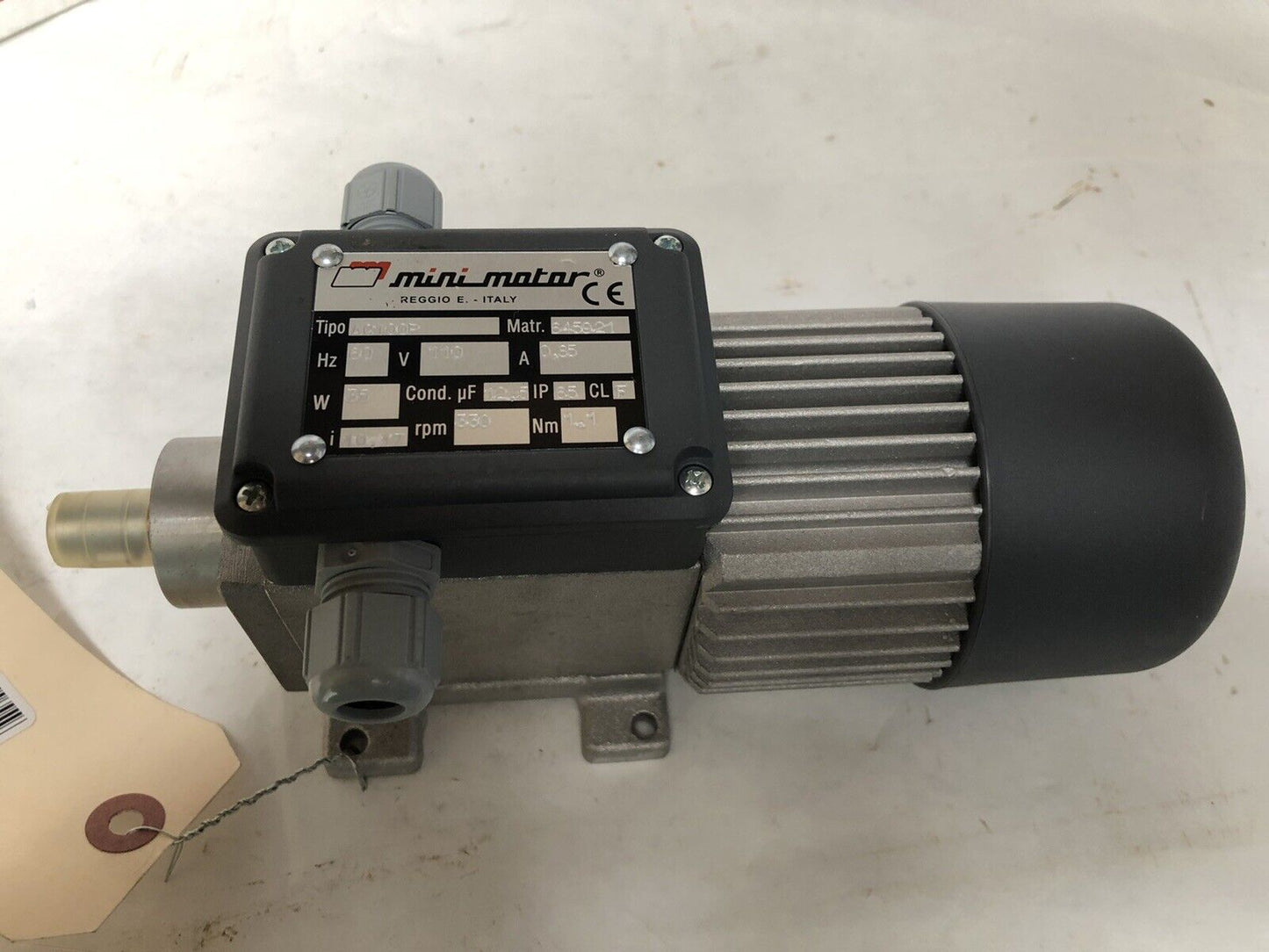 New Mini-Motor Ac100p Ac Gear Motor, 645921 10.17:1 Ratio, 110 Vac, 330 Rpm,Dh