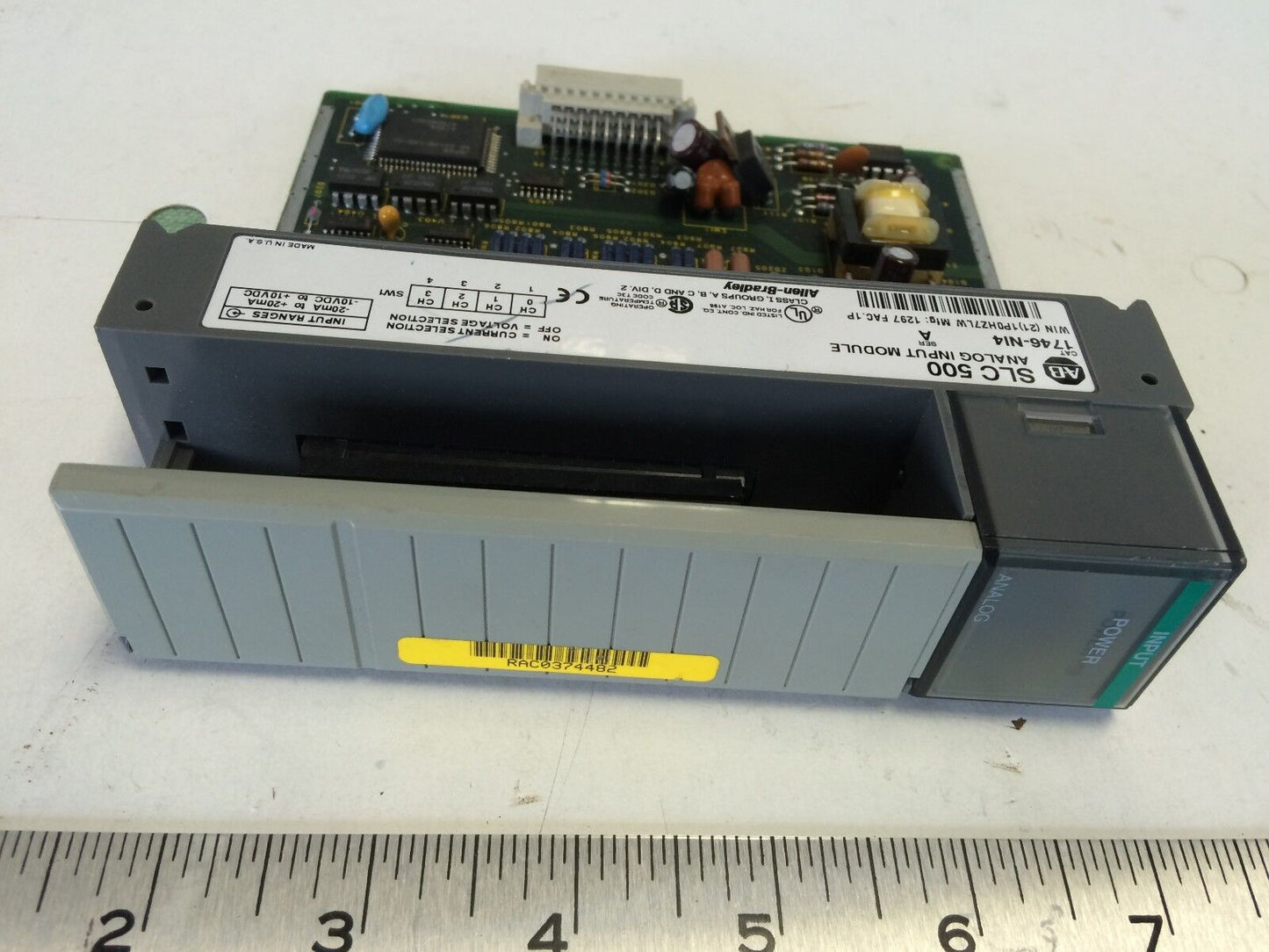 Allen Bradley 1746-Ni4 Scl 500 Analog Input Module,A-B 1746-N14,Fi