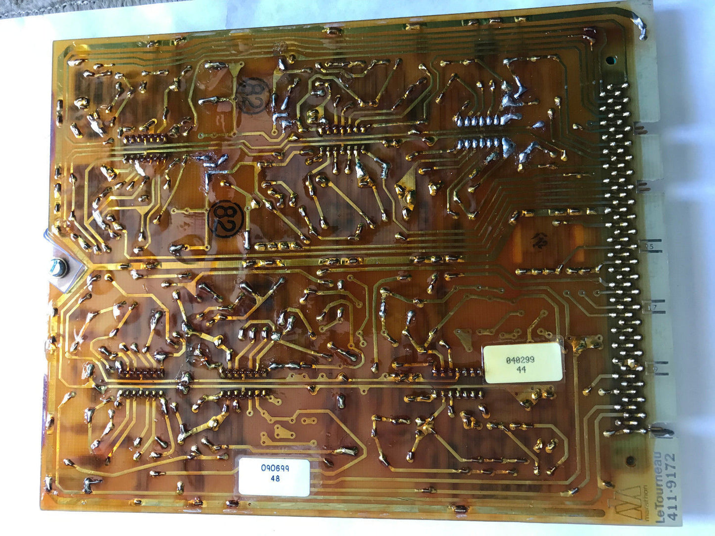 Marathon Letourneau 417-2842 Error/Limit Board,411-9172,090699 48,040299 44,Es