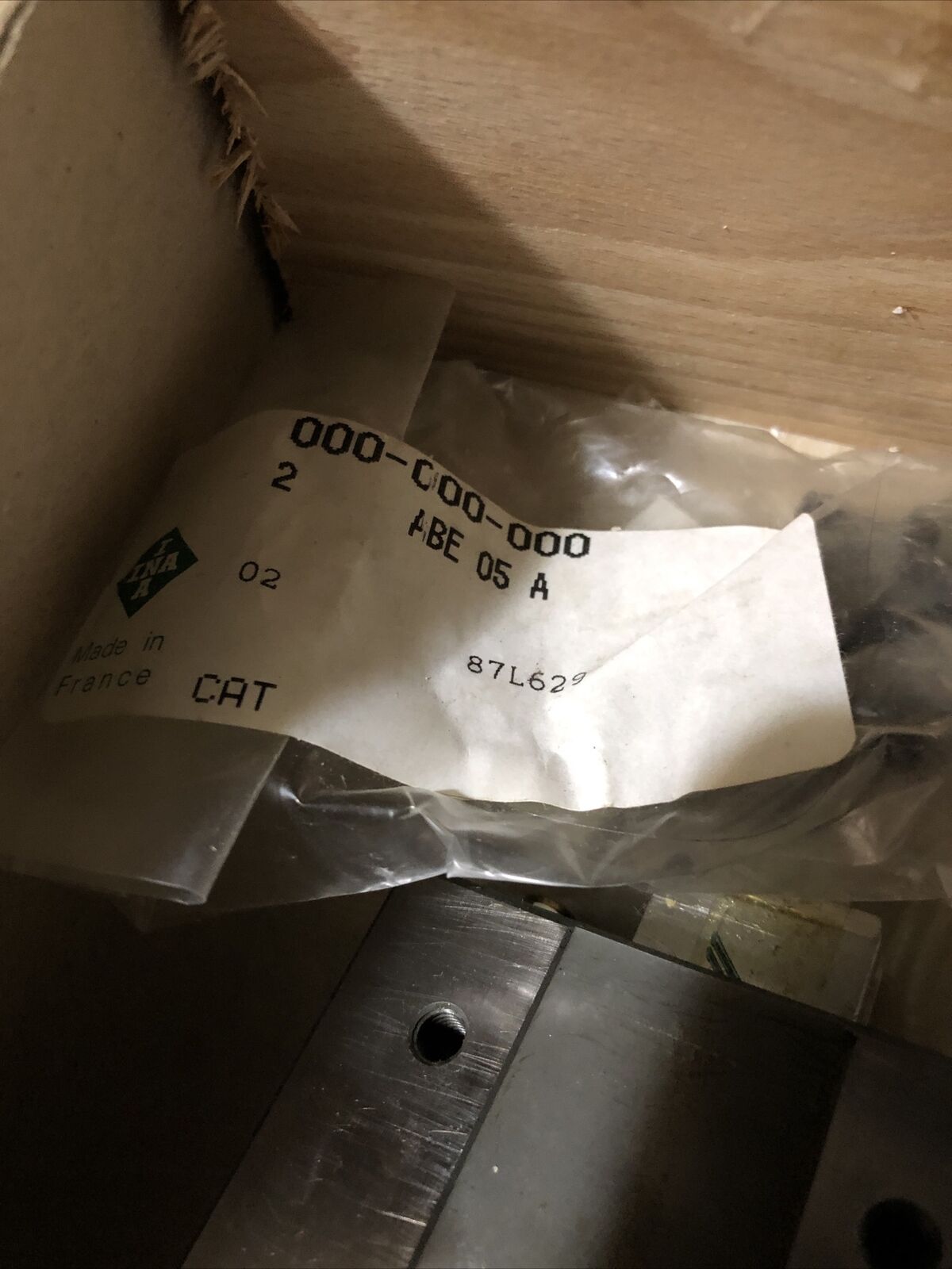 Ina Lke 05 25 101 B Precision Linear Slide,000-728-691,Ina 87 M6 Lks 05 Vc G2,Bu