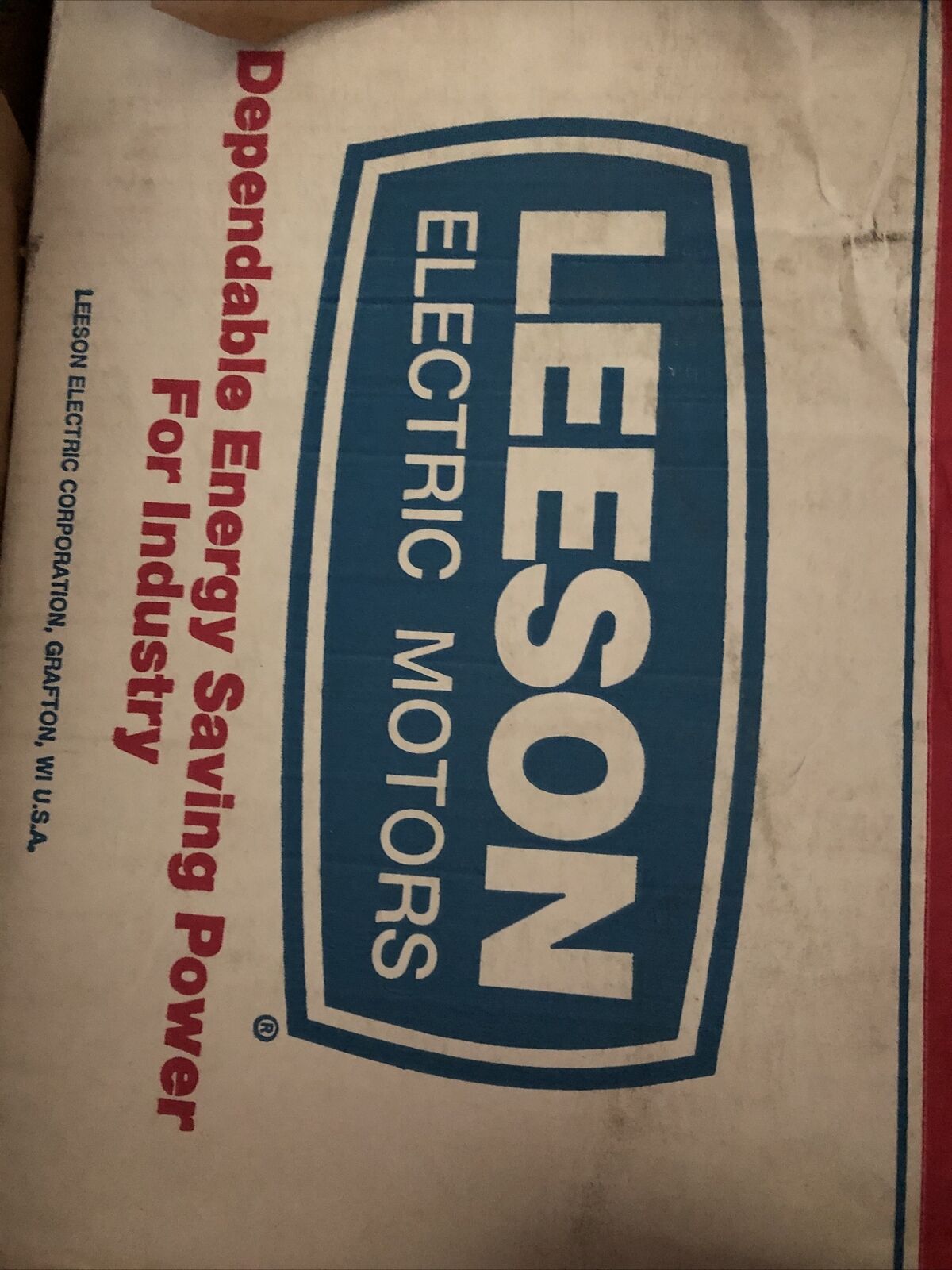 New Leeson C6t34nk14a Electric Motor, 3Hp, 3450Rpm, 230V, 1/2' Shaft Dia.,Bb