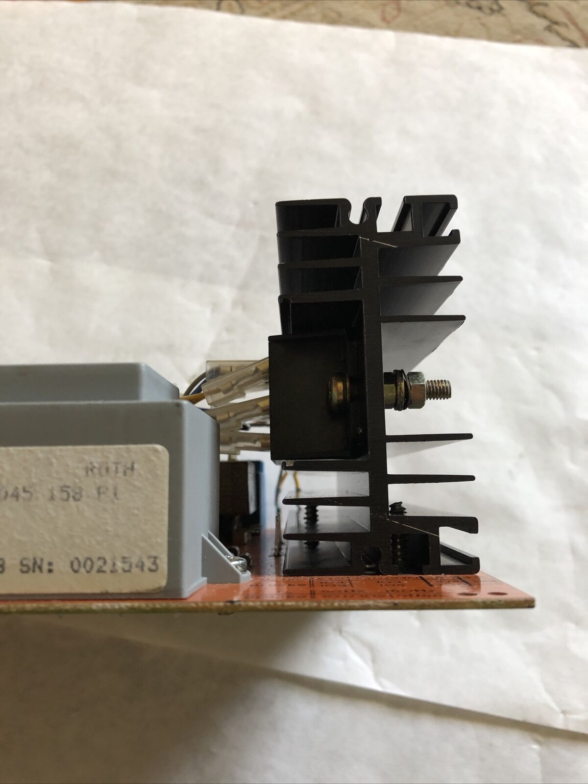 Abb 12M25-15-10,19.12.88 Power Supply Board Feldschwachgerat Glb,Abb Glb 0501,Sv