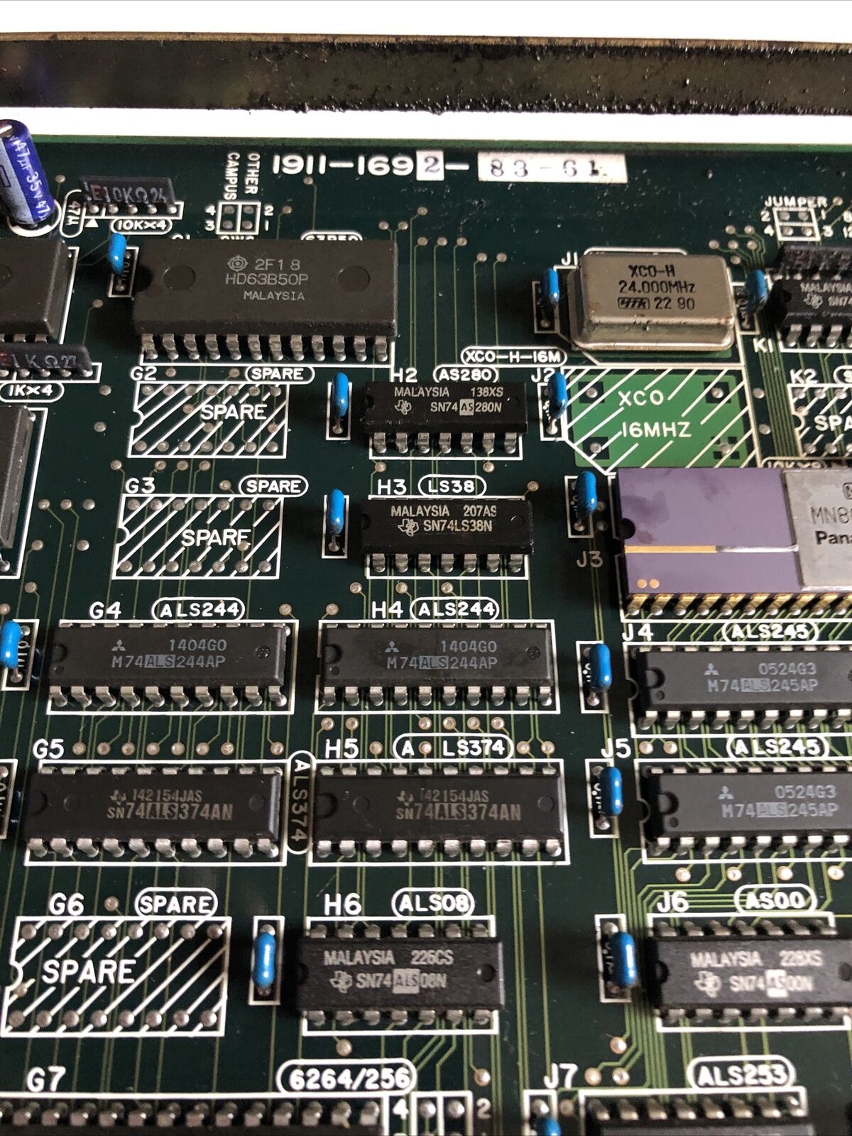 Okuma E4809-045-106-F Opus-5000Ii Crpii-C ,1911-1692-83-61 Board,Fg