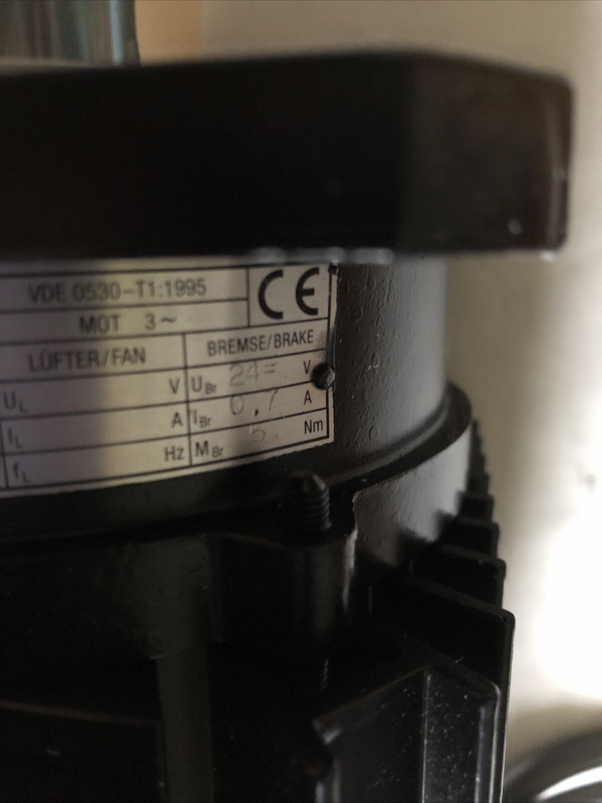 New Amk Dvsa13-7-4-4-Db0 Servo Motor,.63Kw,3500Rpm,Amk Dvsa13-7-4-4-Dbo Motor,Bs