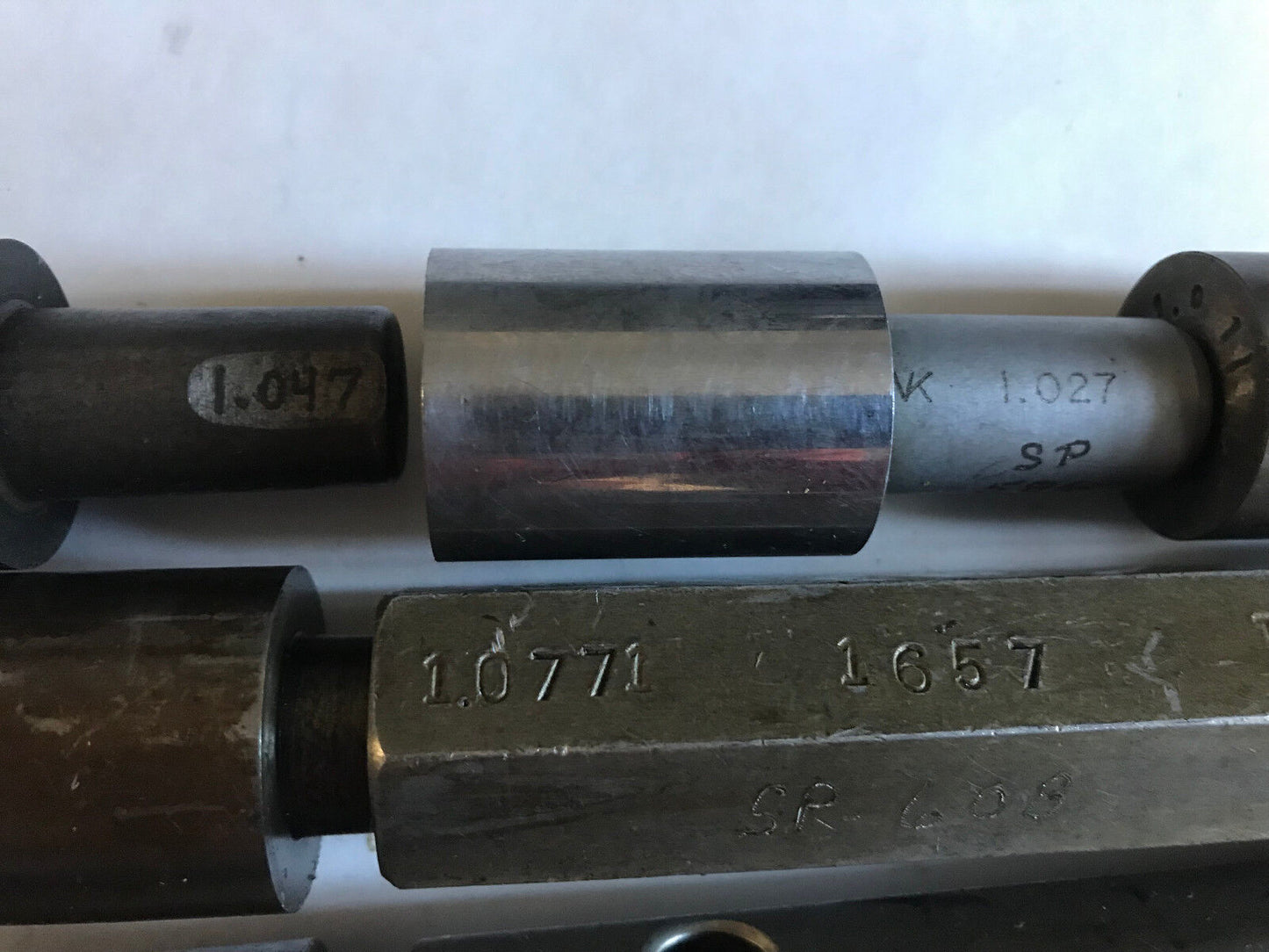 Lot The Pipe Machinery Go No Go Plug Gage 1.030,1.034,1.0771,1.0791,1.047,Sh