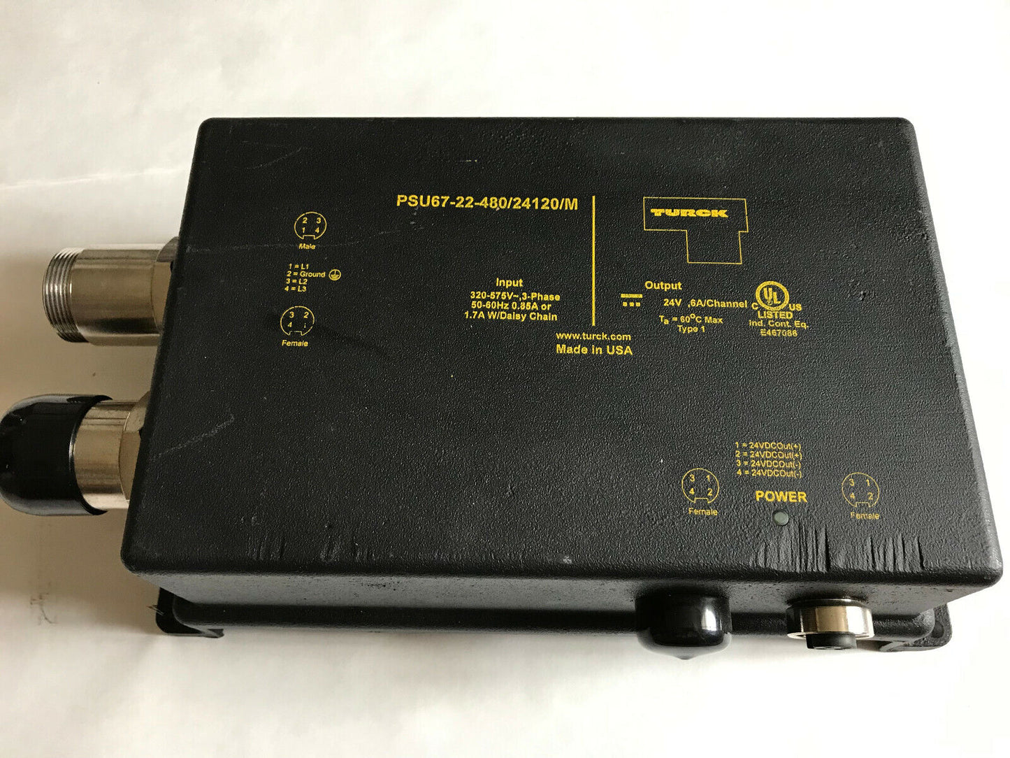Turck Psu67-22-480/24120/M Power Supply,So