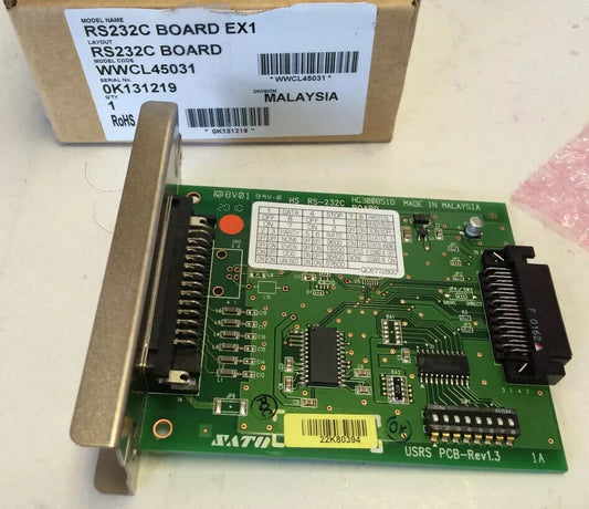 Sato Usrs Pcb-Rev1.3 1A,Hs Rs-232C,Hg300851d 8V01 Control Board,Sato Rs232c,Fj