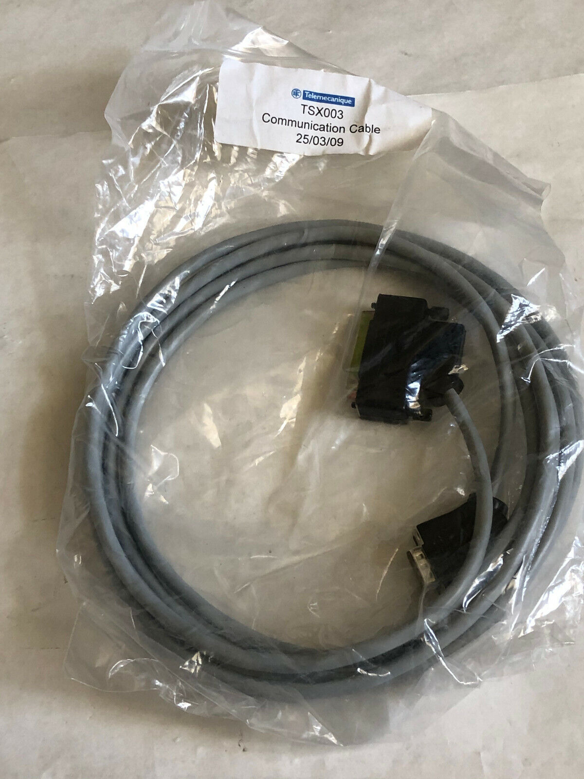 New Telemecanique Tsx-003,Csw 22/08,Tsx-003P-Cmcia Cable Hmi Version 003 ,Cf