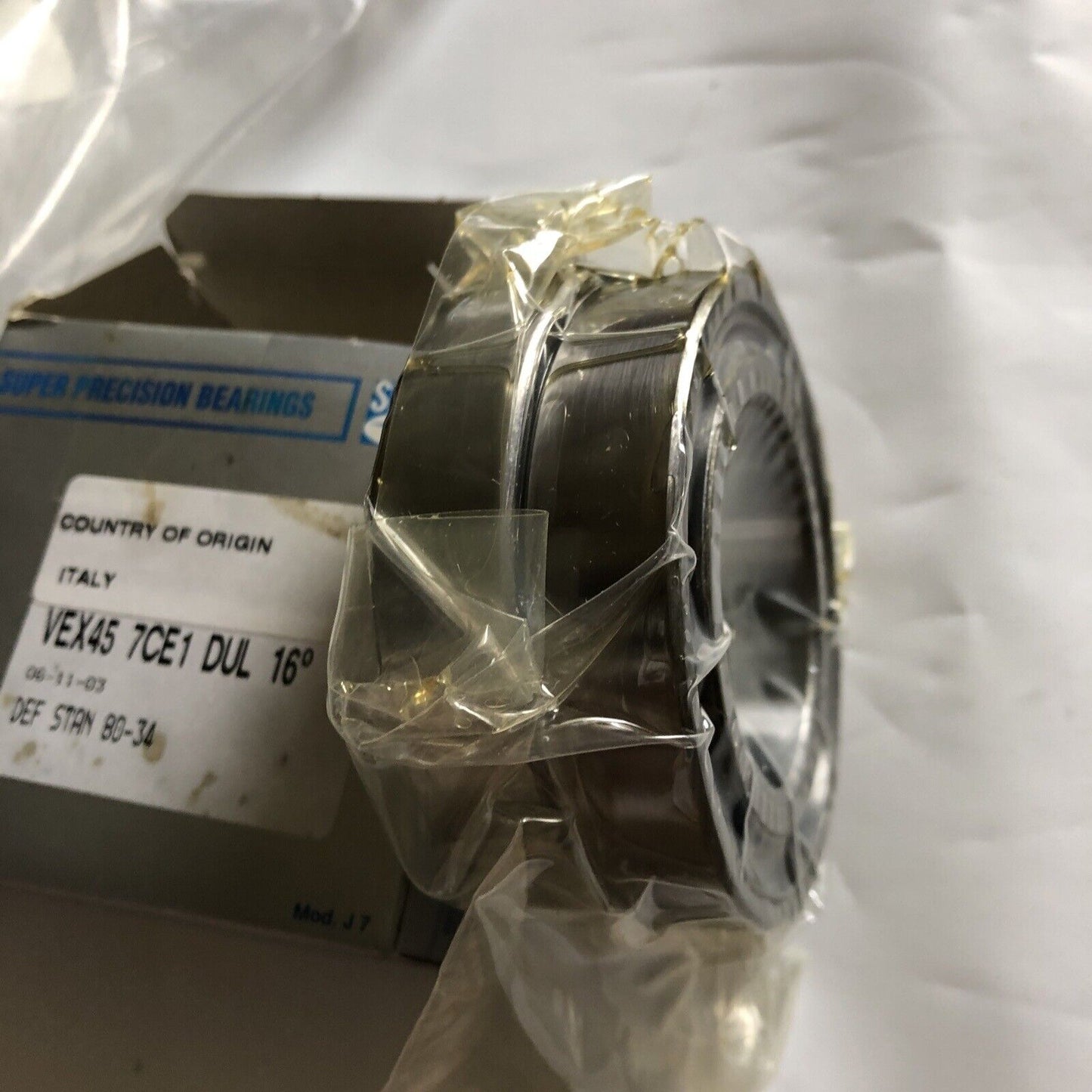 New 1 Set Snfa Vex45 7Ce1 Dul Super Precision Bearings,Snfa Vex45 7Ce1 Dul 16,Aa