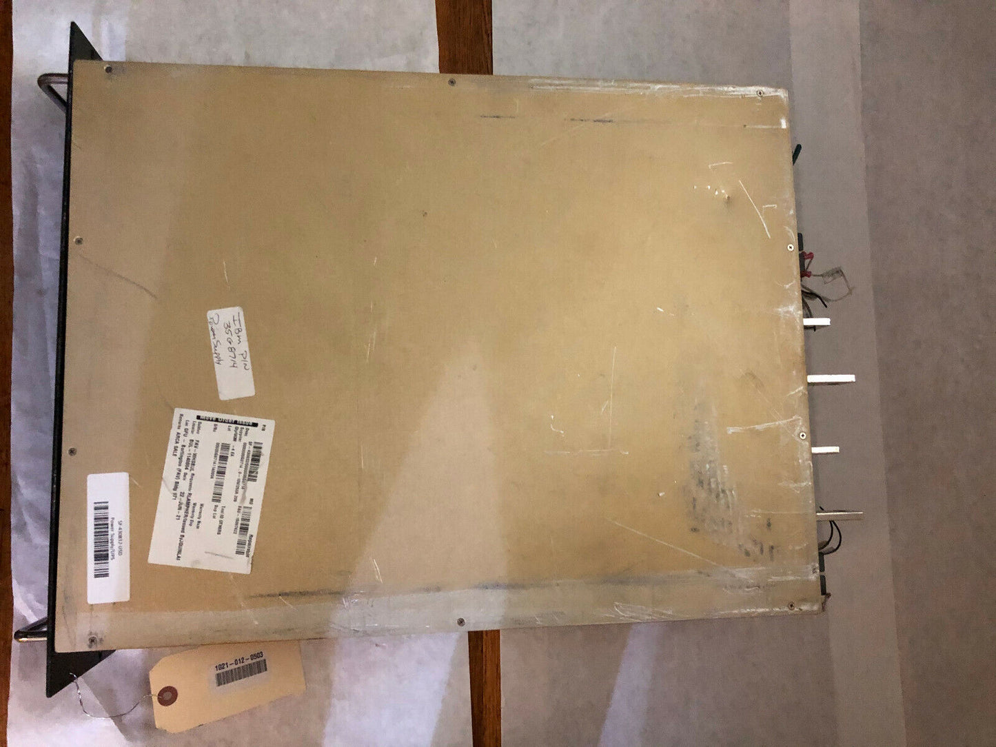 Power Ten 5612D-10/10 Power Supply,190-253 Volt,26 Amps,Viha,Vraw4a,Sf-430832,Be