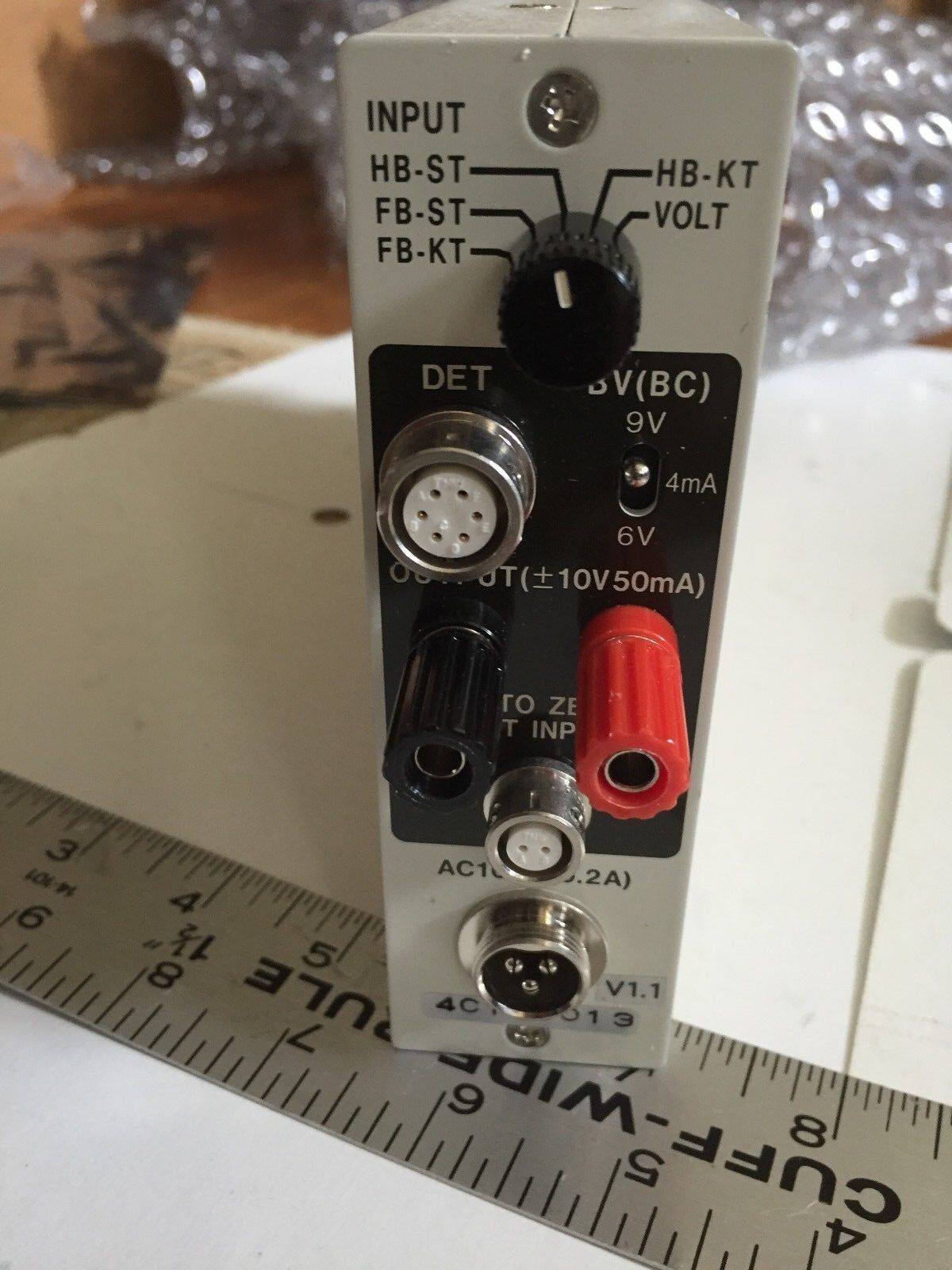 New Toyoda Dc Amp Aa6010,4C135013 Jtekt Measuring Unit Dc Amp Aa6010,Tm