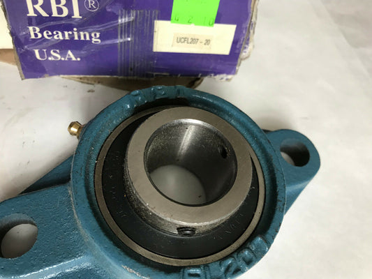 New Rbi Ucfl207-20,1-1/4" Pillow Block Bearing  Fl207, Uc207,Sd
