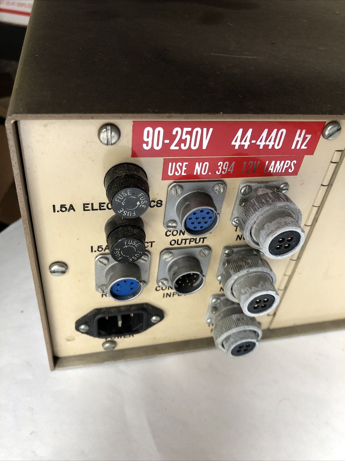 K.J. Law M730iii Verimet Signal Monitor, 90-250Vac,394 12V  Plc Controller,Fb