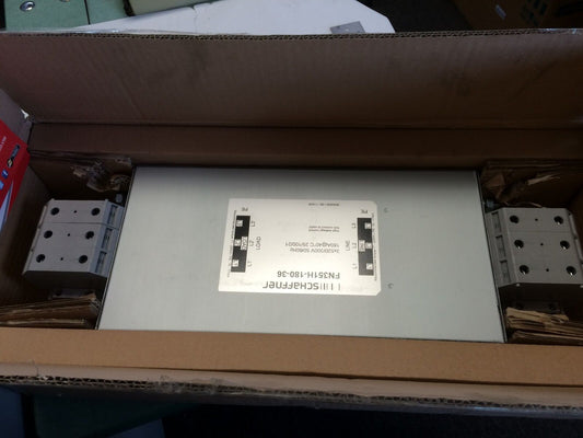 New Schaffner Sn351h-180-36 High-Power Emc Line Filter, 3X 520/300 Vac,Bs