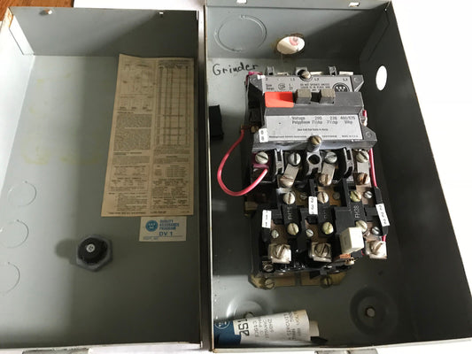 Westinghouse A200micacm 3-Pole 277A534g01 Magnetic Motor Starter 27Amps,Ag