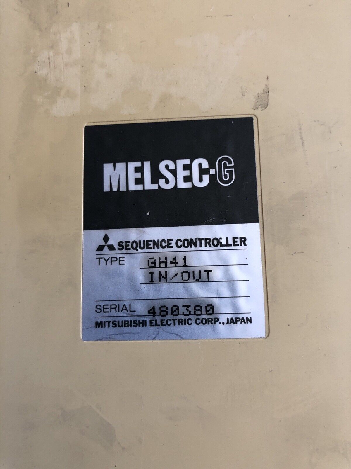 Mitsubishi Gh41 Fcontact Output Melsec Sequence Controller Plc Board,Gh4i,Cr