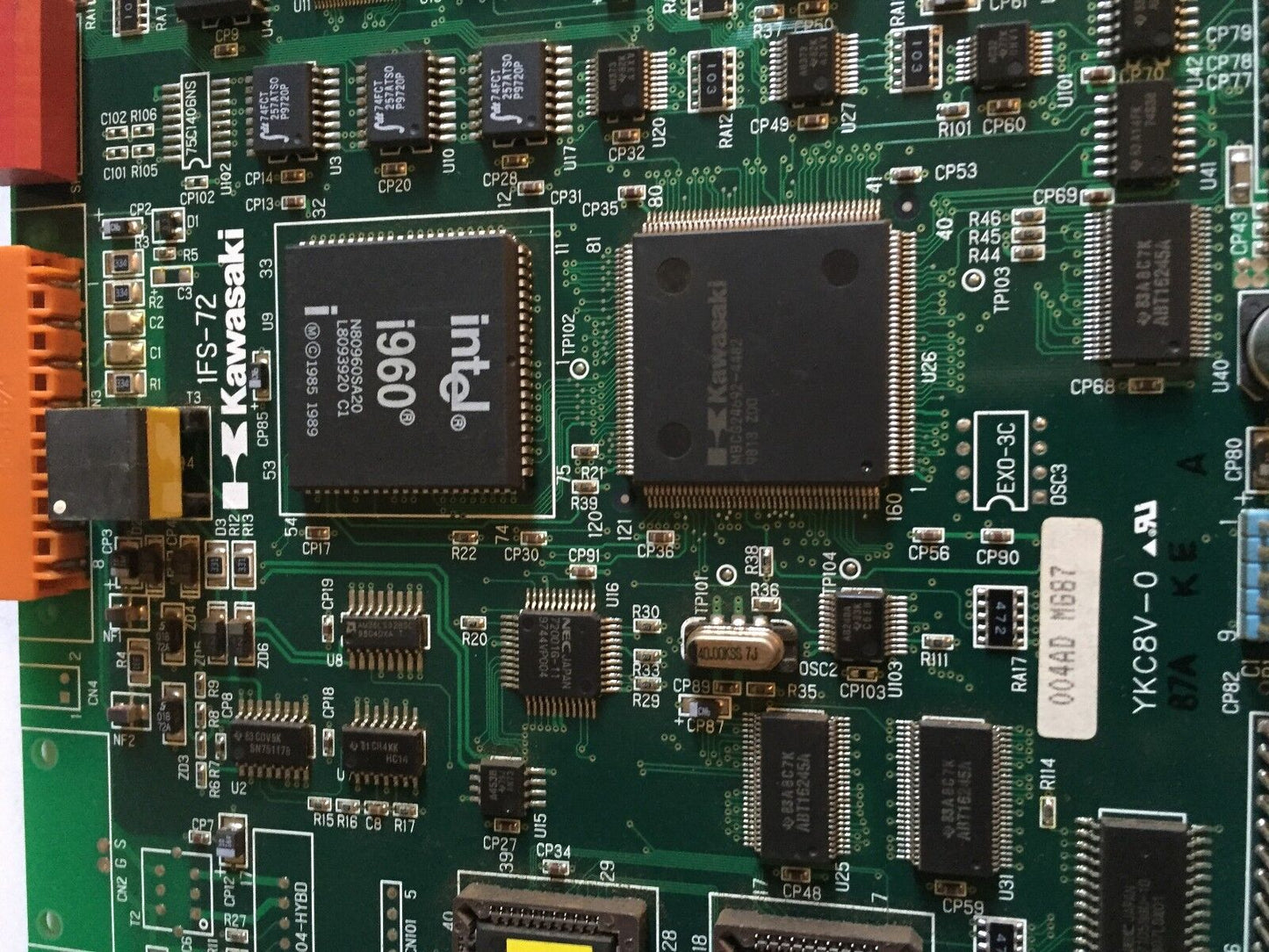 Kawasaki 50999-1702R10, 1Fs-72,Ykc8v-0 Robotic Pc Control Board,Da