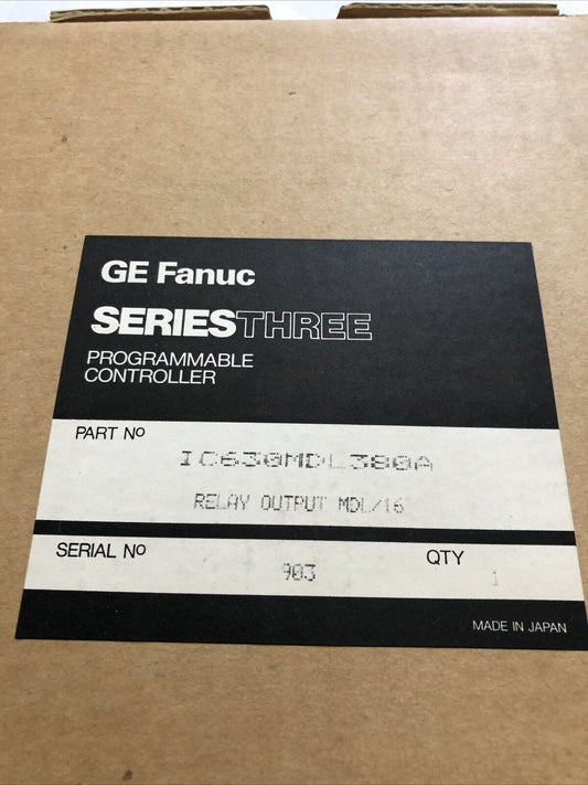 New Ge Fanuc Ic630mdl380a Output Relay Module 16 Circuits,Bw