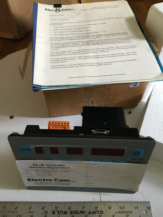 New Electro Cam Ps-5105-10-072 Programmable Limit Switch,Fl