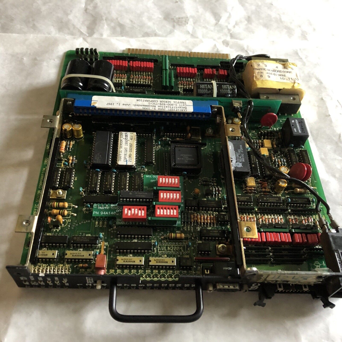 Tsc 210Mv,Traffic Sensor 93A123d,Tsc P/N 93A123 Conflict Monitor 16Ch,Bo