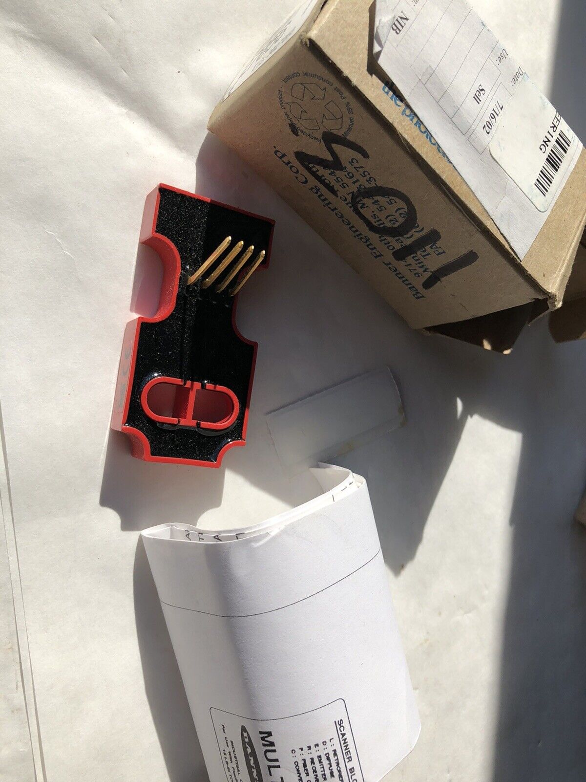 New Banner Lm8m5m5,9939A Sensor Control,Banner 27056,Cl