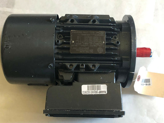 Us Motors Br12s2acr3 Brake Motor 1/2 Hp Nidec Repaired,4Bra12c,Fr56c,Ph3,Tefc,Ch