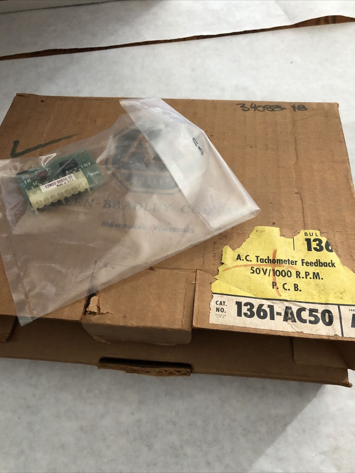 New Allen Bradley 1361-Ac50 A,11S01-00184-00 Ecs-120 12M09-00016-00,Dc