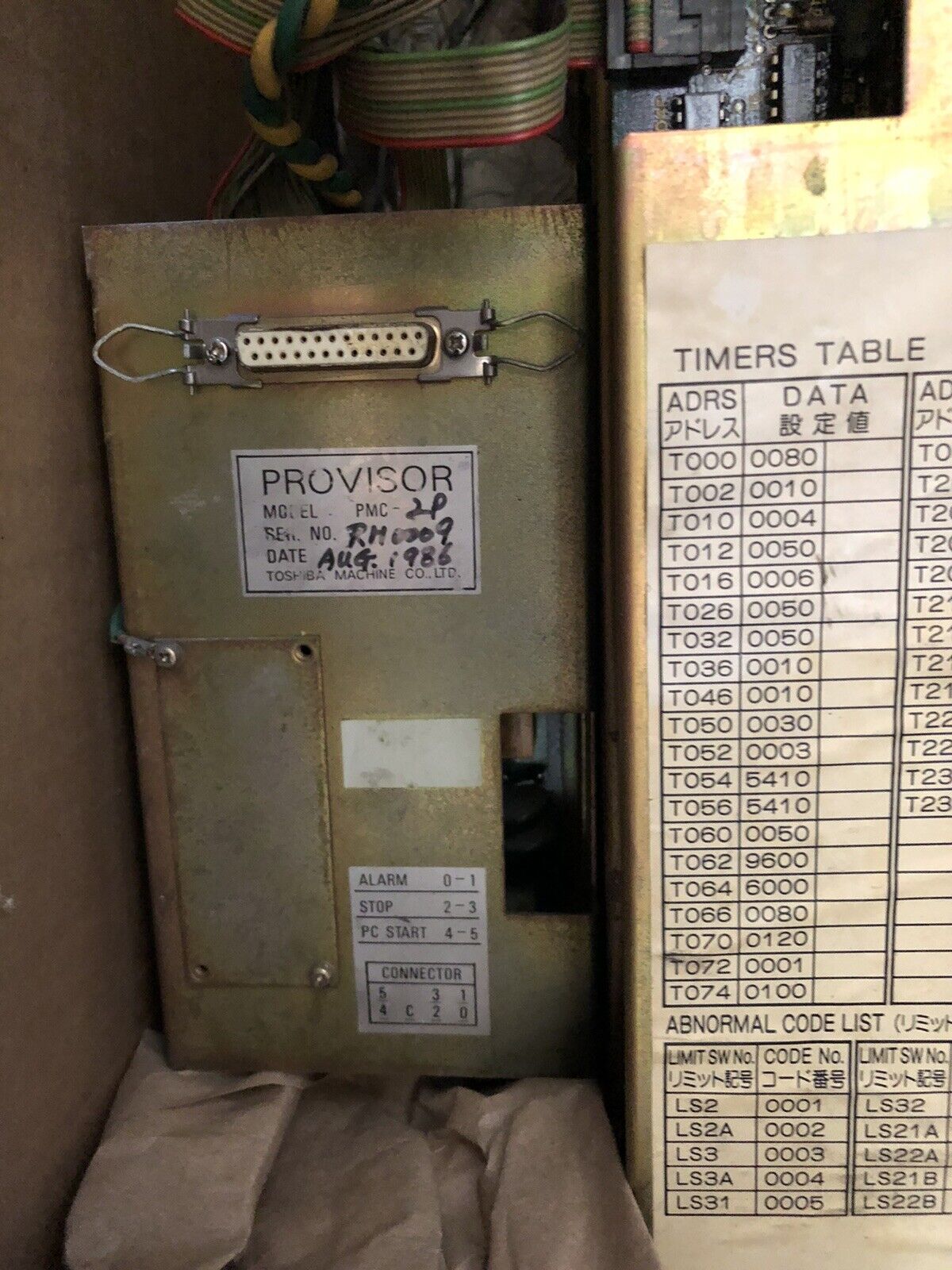 Toshiba Is100en-Is220en Injection Moulding Controller,Chk-105S,Pmc-2P,Cl