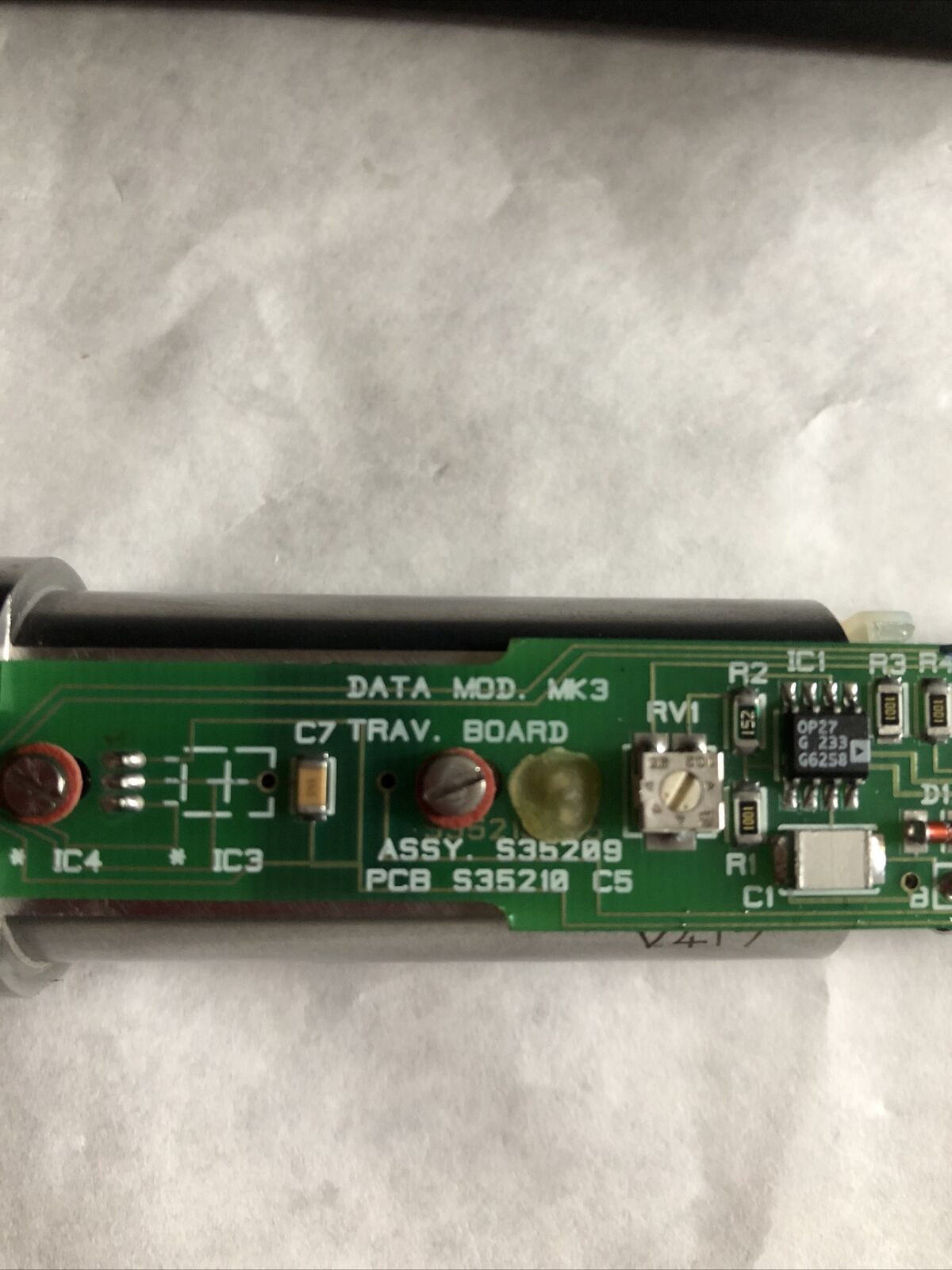Taylor Hobson 155/P35203,V417 Traverse Unit Data Mk3, S35209,Pcb S35210 C5,Fb