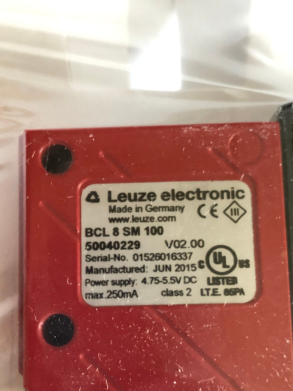 New Leuze Bcl8sm100 Sensor,Bcl 8 Sm 100,50040229 ,Bcl8 Sm100,Fm