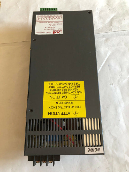 New Ssc 920Ps-5-100 Power Supply 240Vac, In 5Vdc 100A Out,Fg